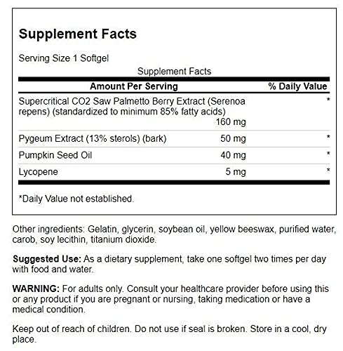 Swanson Saw Palmetto Complex 60 Sgels 2 Pack C7512