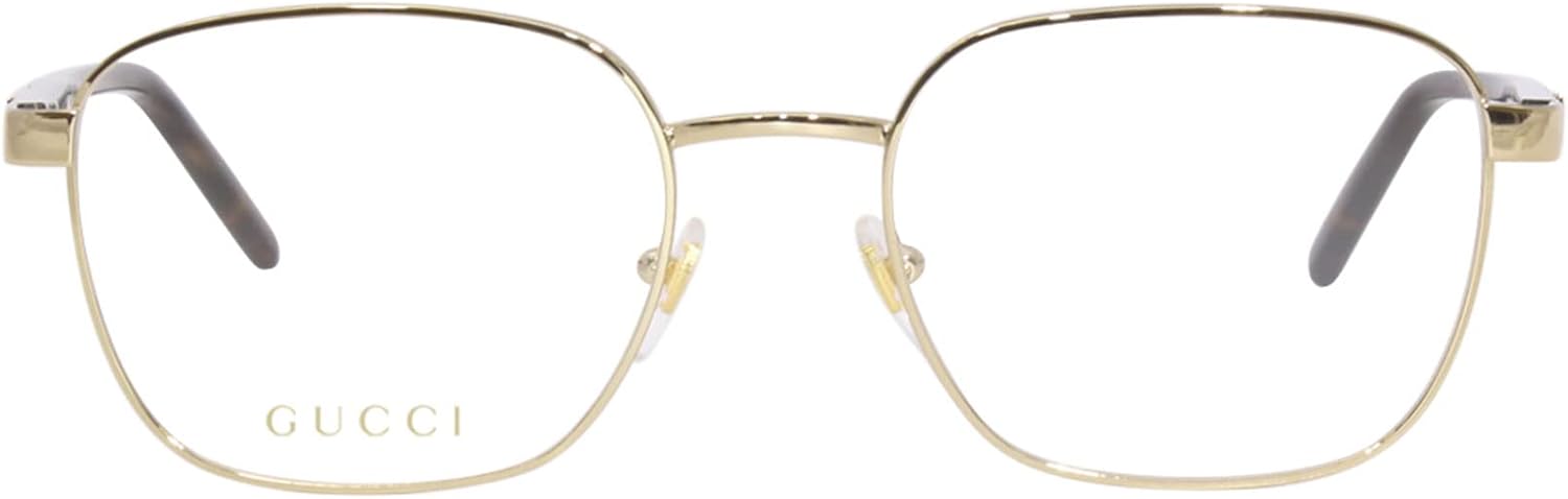 Gold Square Men's Eyeglasses N55546