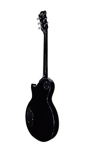 Black Solid-Body Electric Guitar N32874