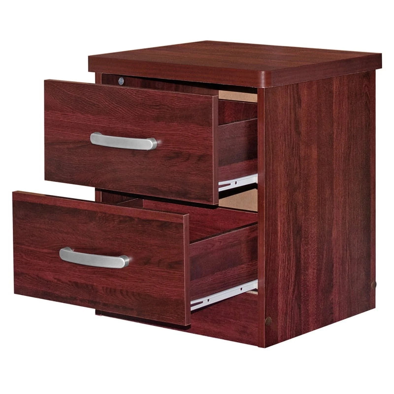 3-Piece Set with Queen Bed Tall Chest Wardrobe & Nightstand U557