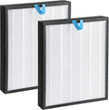 2-Pack White H13 True HEPA Activated Carbon Filter X268