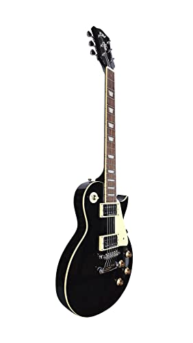 Black Solid-Body Electric Guitar N32874