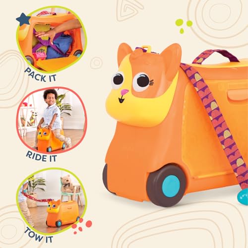 Ride-On Cat Suitcase Kids Luggage L910038