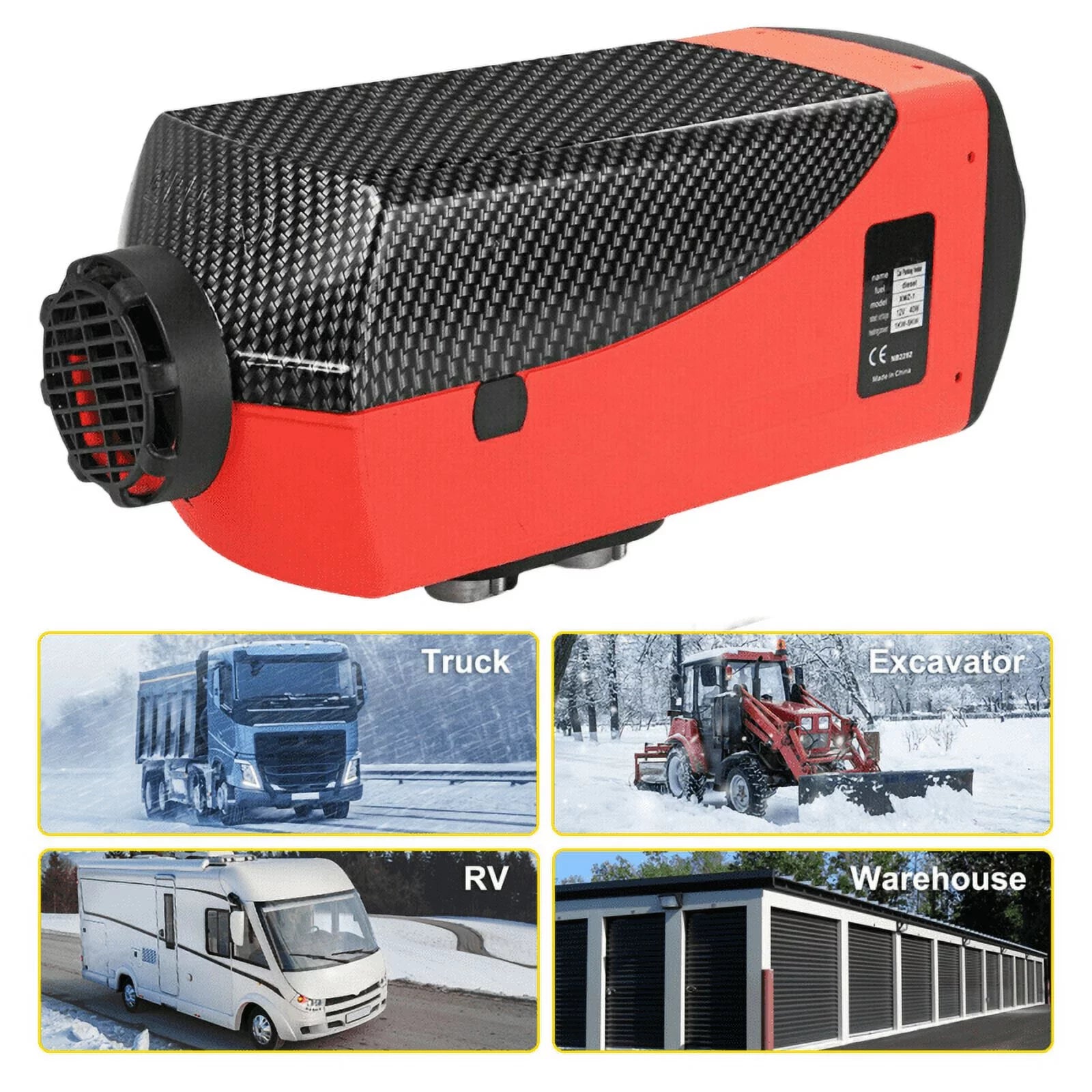 8KW 12V Diesel Air Heater with Remote Control Y168503