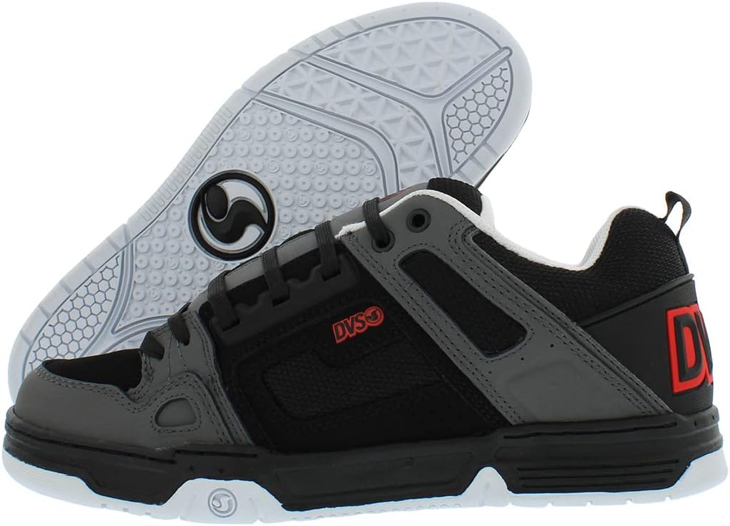 Men's Comanche Skate Black Charcoal Red Nubuck G64426