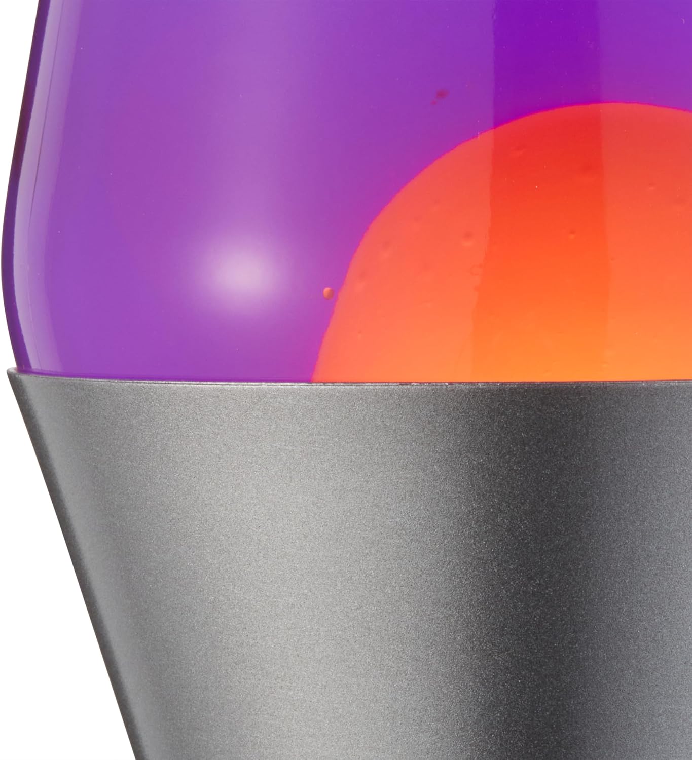14.5" Purple Sunset Yellow Wax and Purple Liquid Motion Light A29263