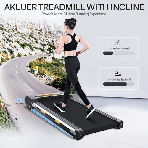 2 in 1 Under Desk Treadmill with Remote Control H582