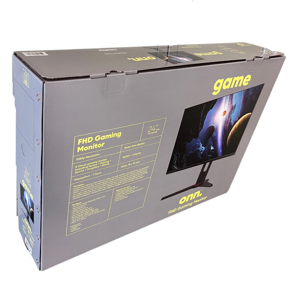 24" FHD 165hz 1ms Gaming Monitor, Black R99754