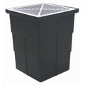 18 in. x 14 in. Storm Water Pit and Catch Basin with Aluminum Grate V821