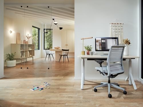 Dark Merle Ergonomic Office Chair with 3D Knit Back M621