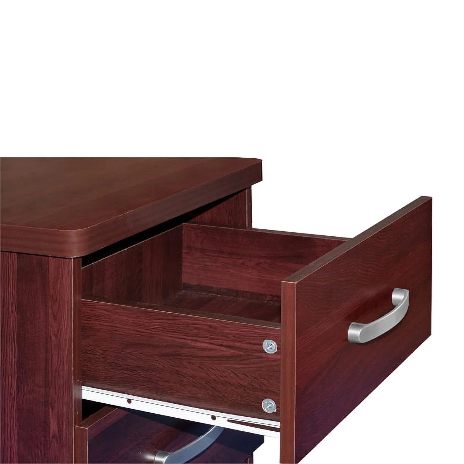3-Piece Set with Queen Bed Tall Chest Wardrobe & Nightstand U557