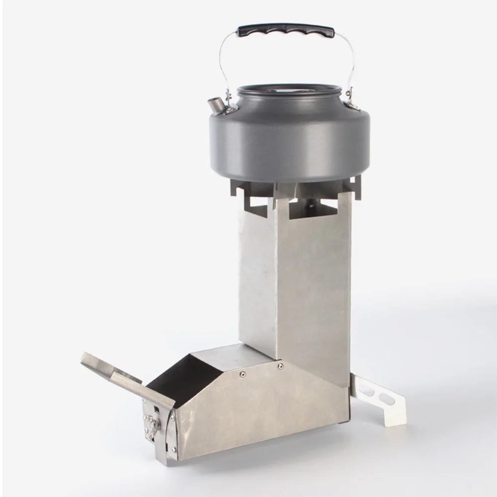 Stainless Steel Collapsible Camp Stove L51279