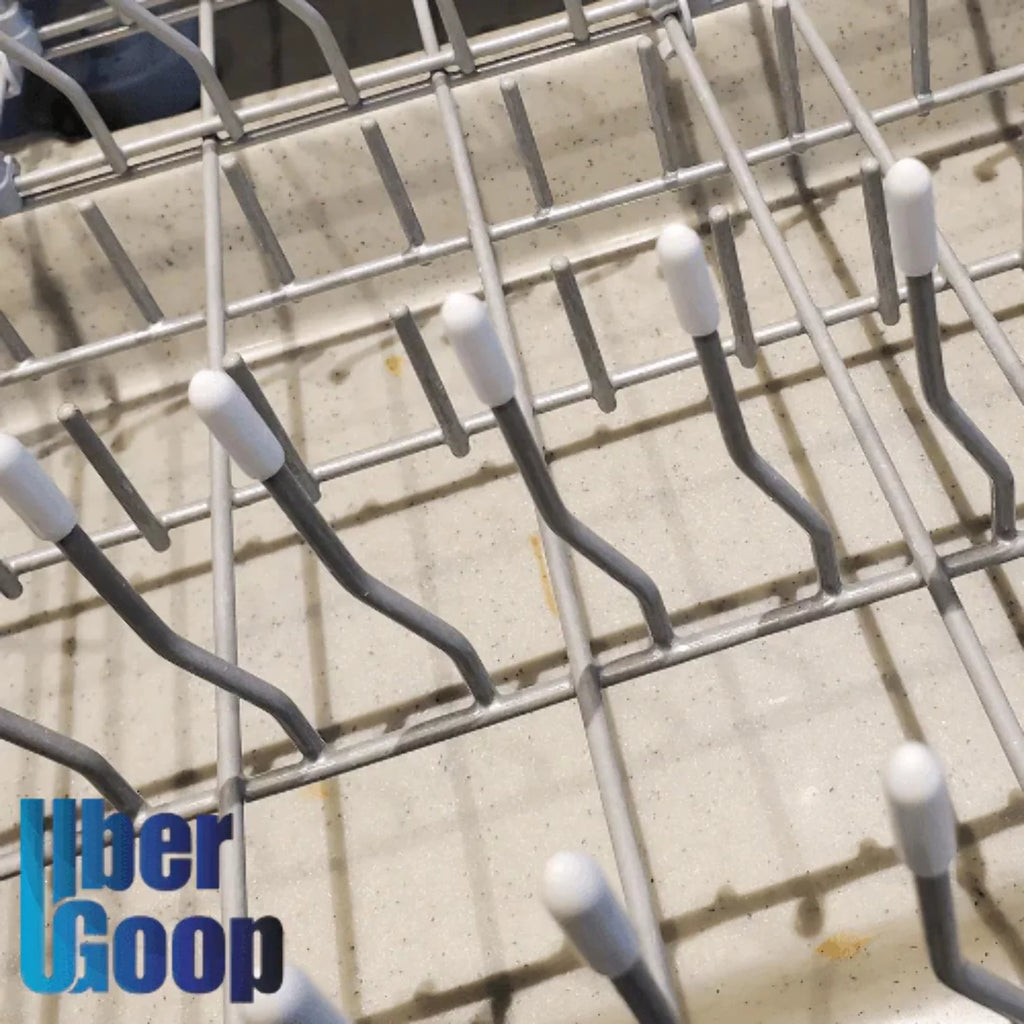 White Dishwasher Rack Repair Coating Kit with 130 Caps - 1/2 oz J480358