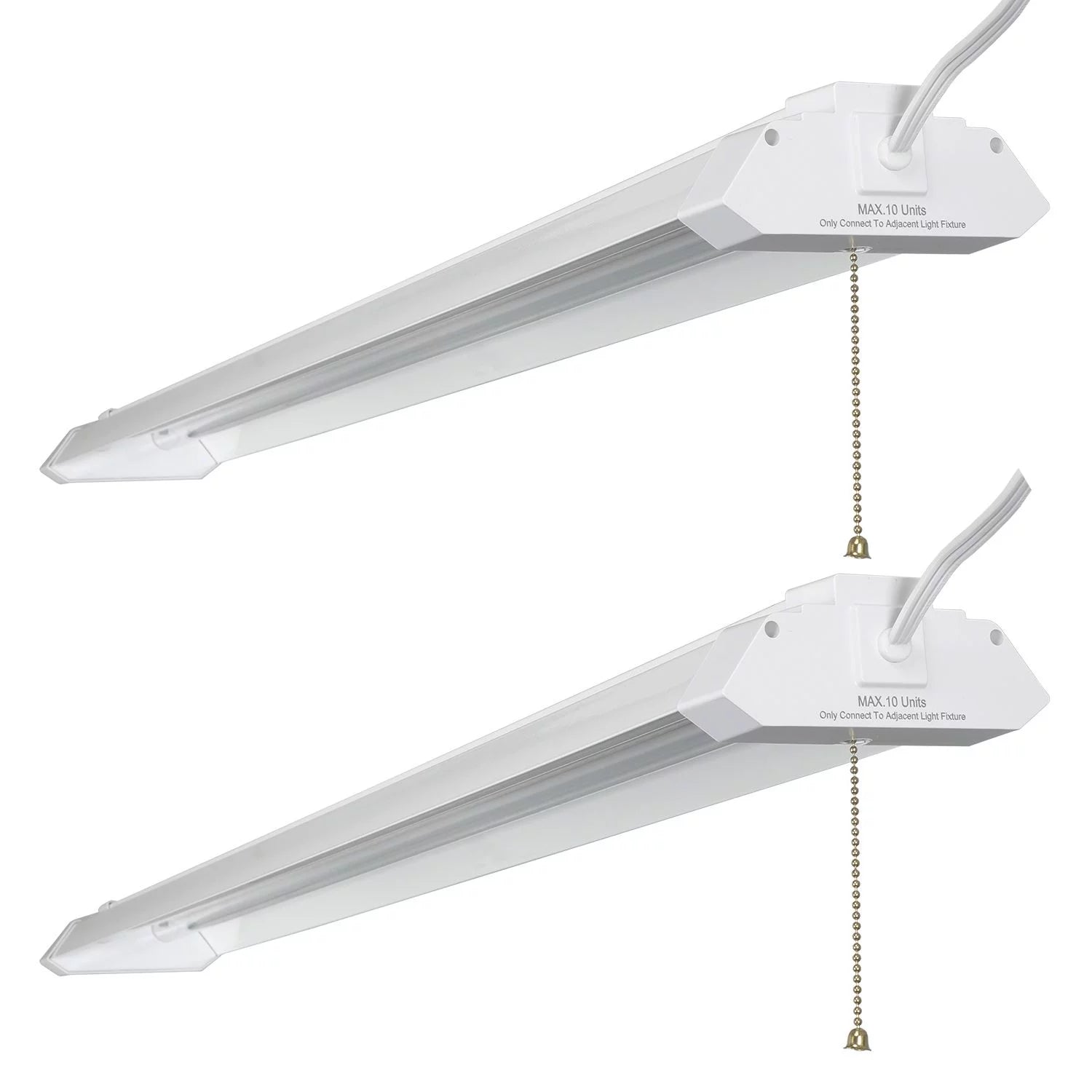 5000 Lumen Aluminum LED 4-Ft. Shop Light (2-Pack) C2901