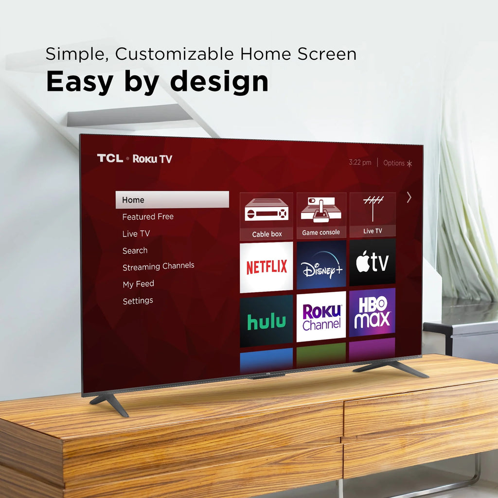 55 Class 4K UHD HDR Smart Roku TV S826770
