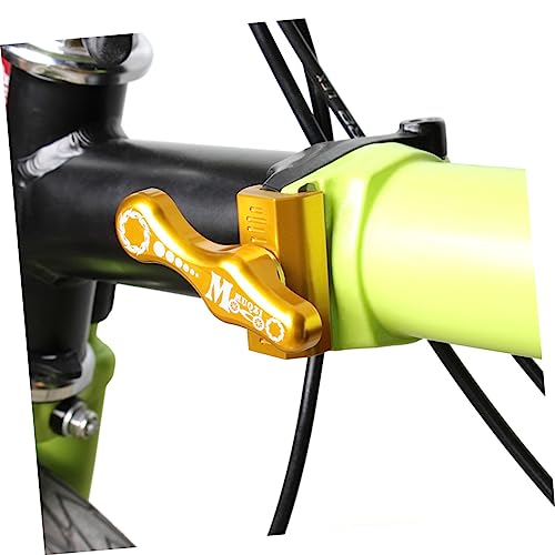 2 Sets Bicycle Folding Buckle Cycling Seat Fixed Gear Saddle Hinge Frame Connector Buckle Handle Quick L8619