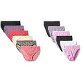 6 Pack Microfiber Cotton Hi-cut Panties E941