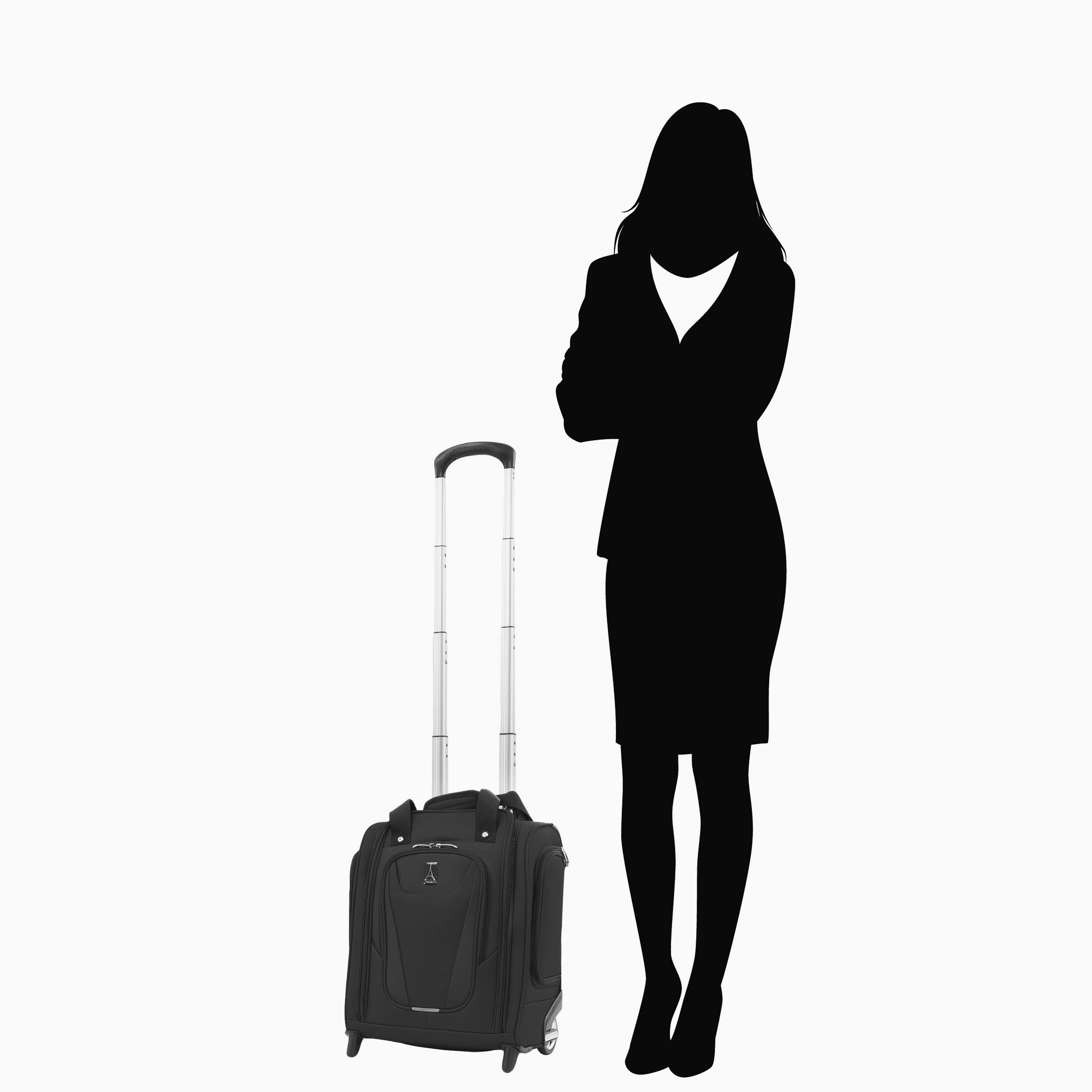 Black Rolling Underseat Carry On S68613
