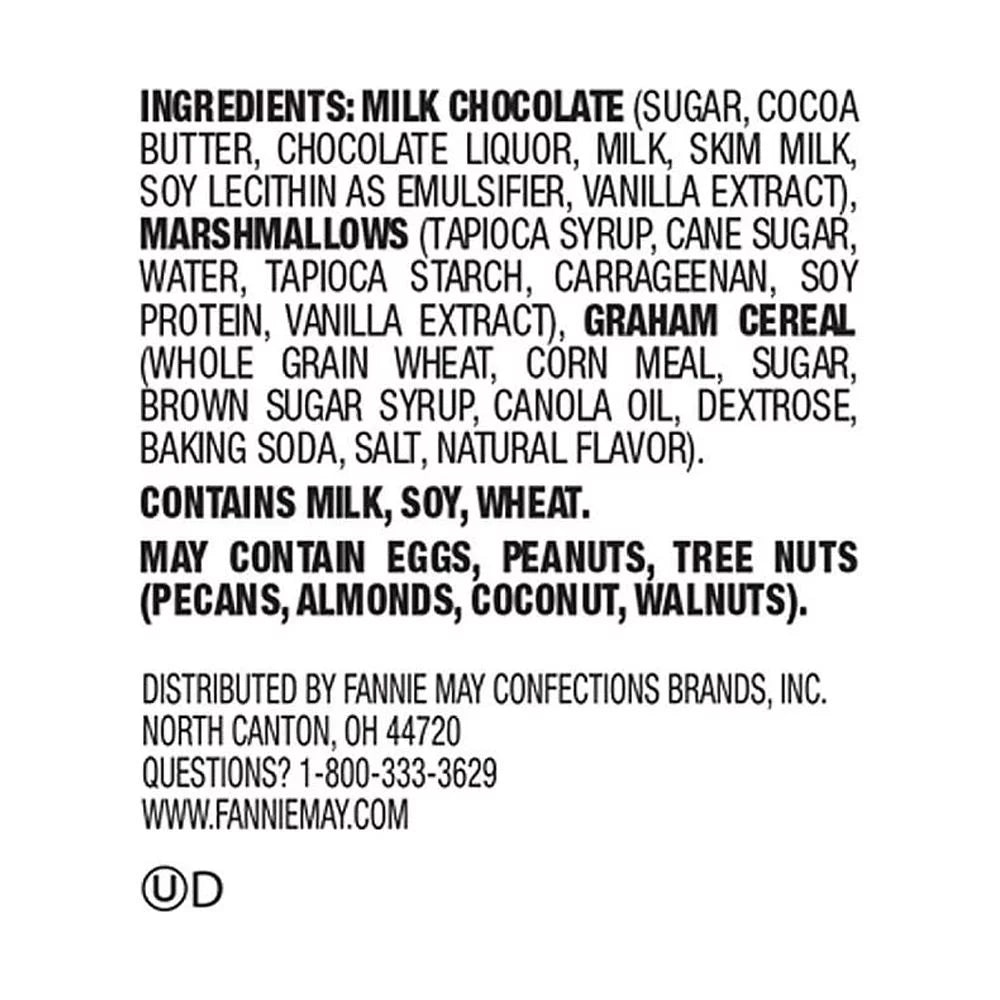 Milk Chocolate Covered Mini Marshmallows and Graham Cereal, 18oz Bag S270877