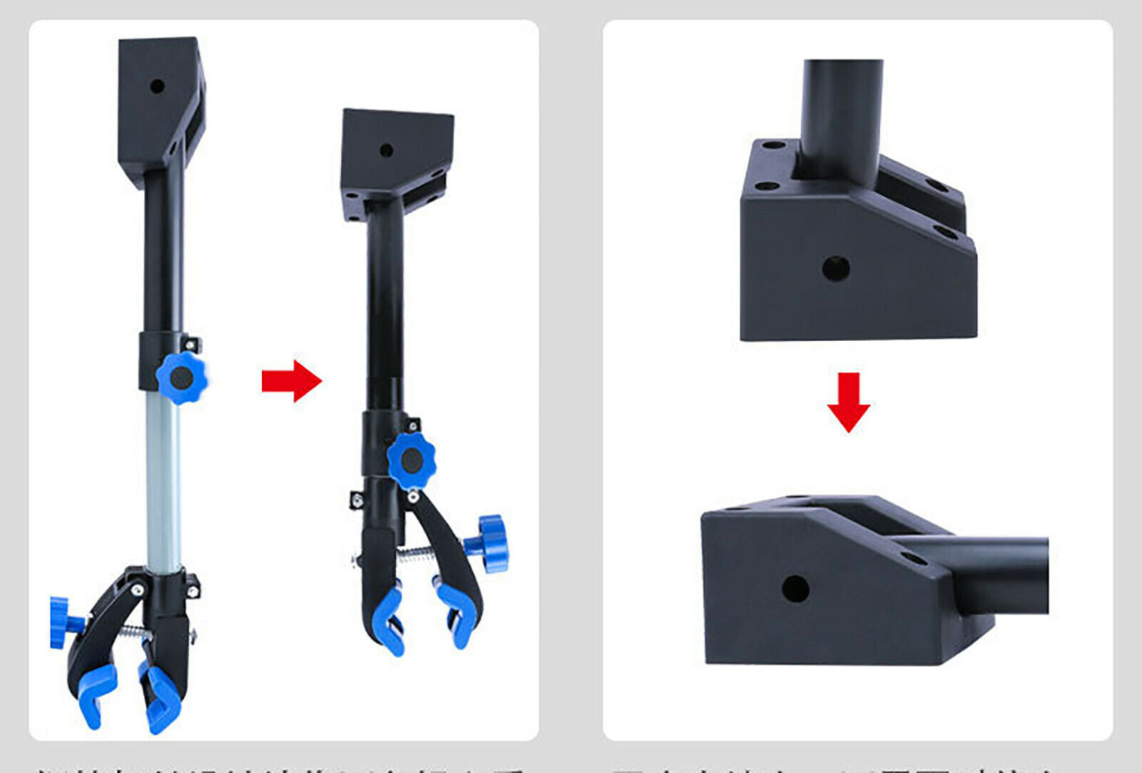 Wall Mount Bike Repair Stand Folding Clamp Cycle Bicycle Display Rack E608244