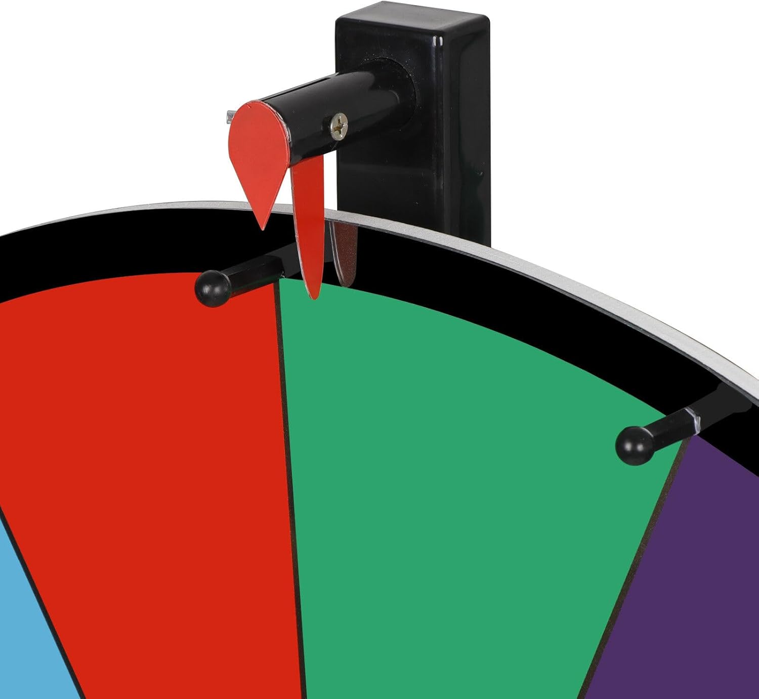 Color Prize Wheel with Detachable Stand U5140