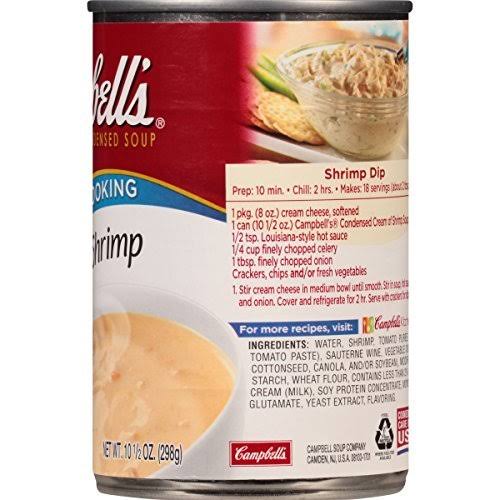 Condensed Cream of Shrimp Soup 10.5 oz. Can Pack of 12 M573