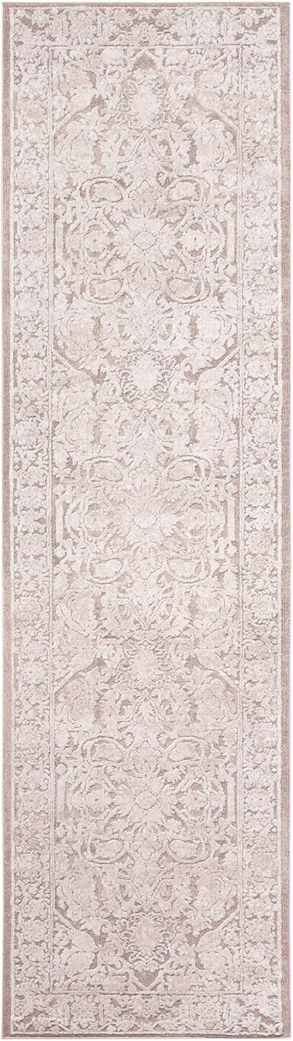 Beige & Cream Runner Rug M45152