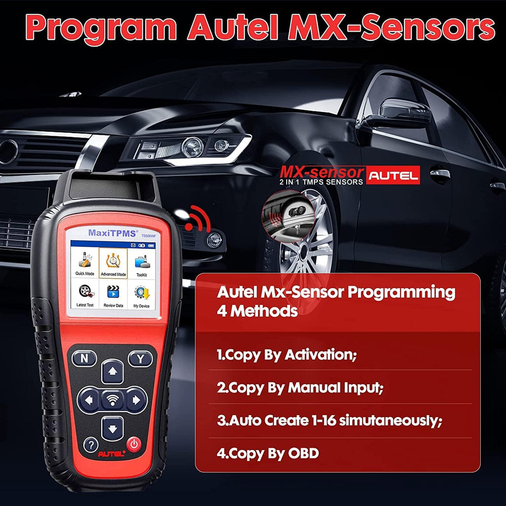 TPMS Relearn Tool, Wi-Fi Version, TPMS Programming Tool D5404
