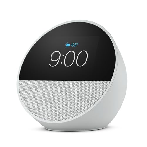 Black Smart Alarm Clock with Alexa I19591