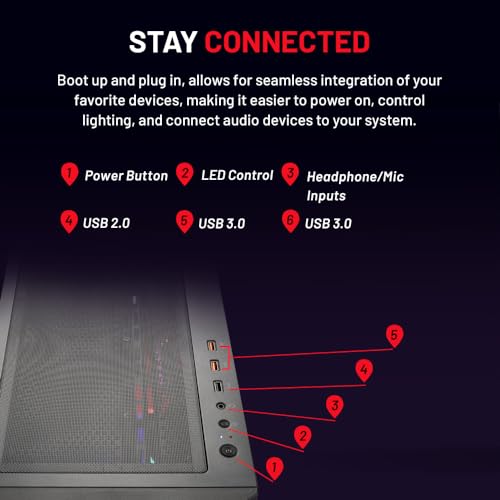 Mini Gaming PC Desktop, Ryzen 7 5700, NVIDIA RTX 4060 8GB, 1TB SSD, 16GB DDR4 RAM 3200, 650W Gold PSU, Win 11 Home V12531