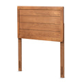 Walnut Brown Finished Wood Twin Size Headboard K56791