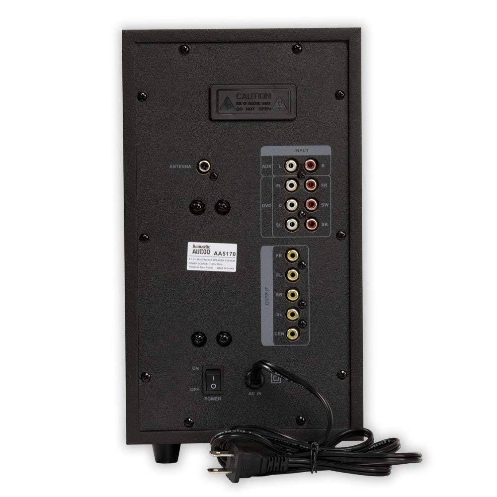 5.1 Channel Home Theater Speaker System P99209