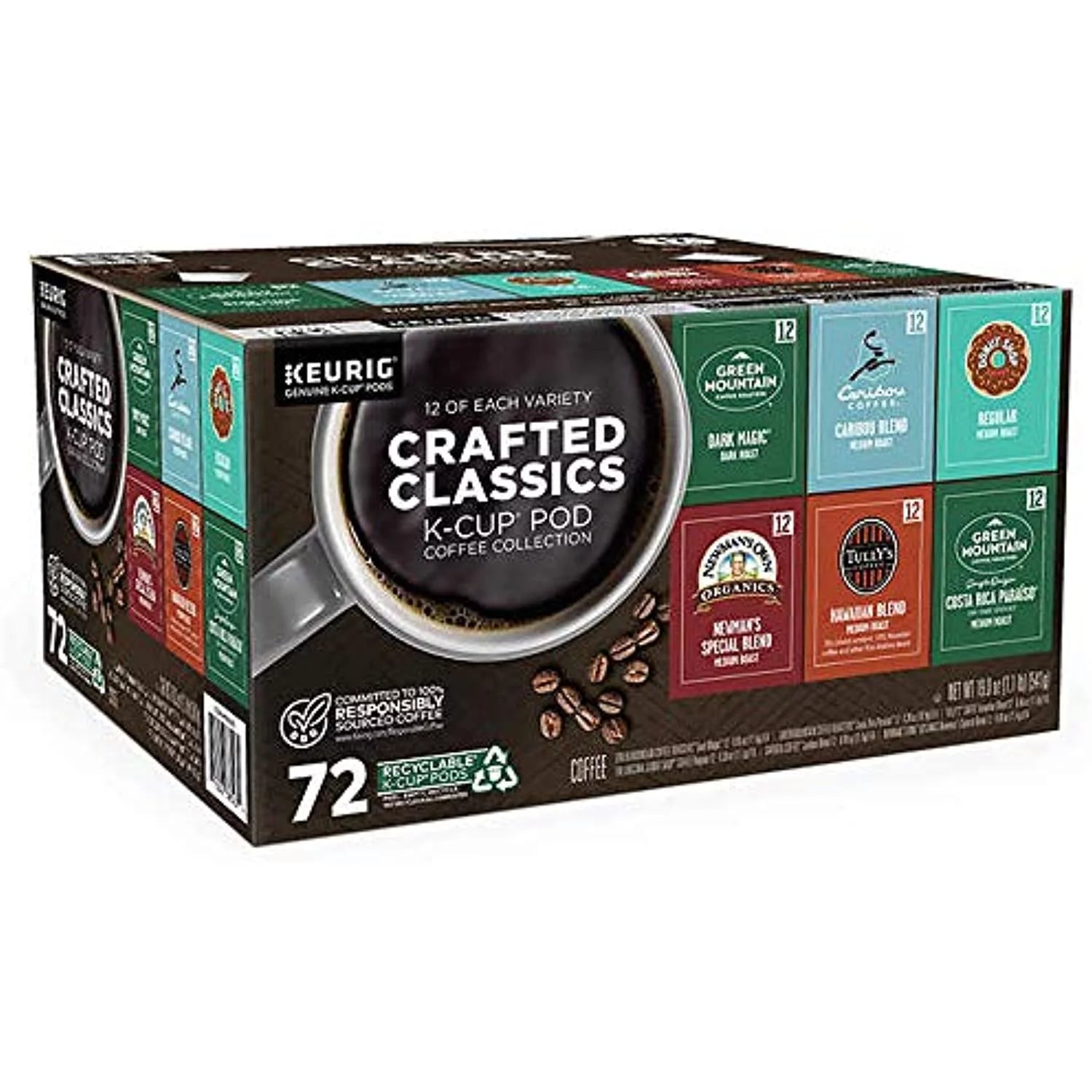 72 Count Coffee Pods Medium Roast K647
