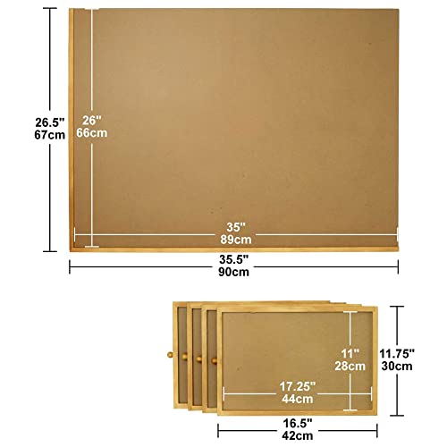 1500 Piece Wooden Puzzle Board with Drawers and Spinner R87898