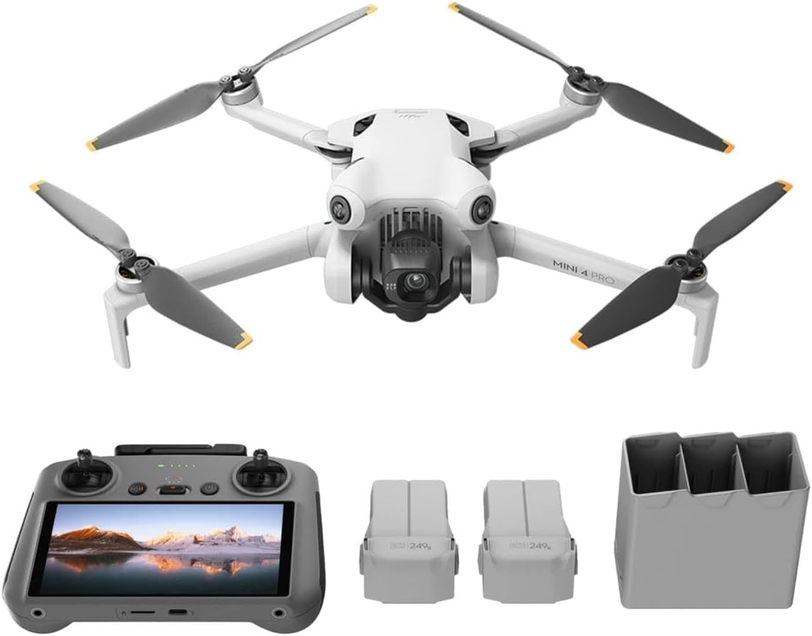 DJI Mini 4 Pro Drone Fly More Combo with Accessory Kit X402624