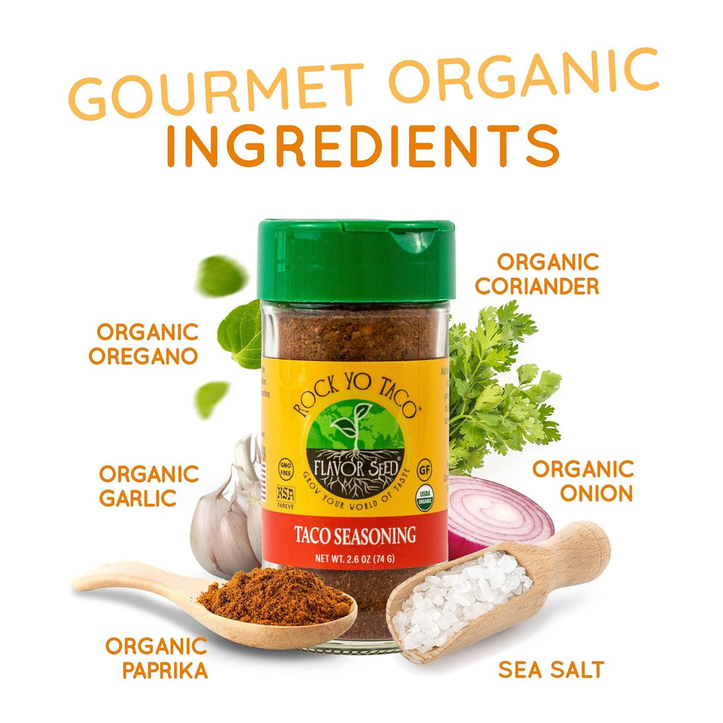 2.6 oz Organic Taco Seasoning Mix U75280