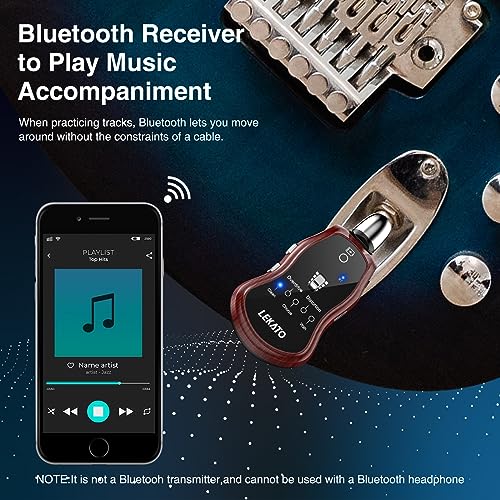 Guitar Headphone Amp for Electric Guitar and Bass with 5 Effects P63780