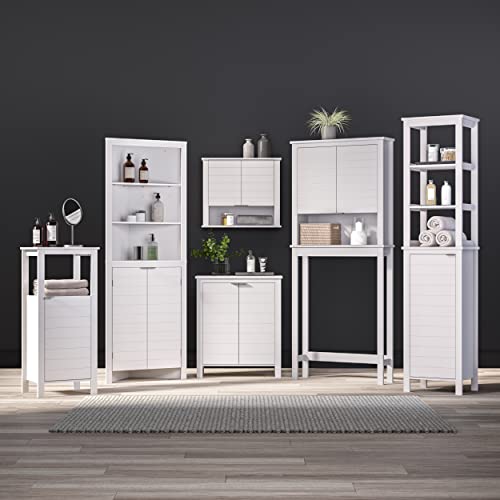 Gray Two-Door Wall Cabinet W899356
