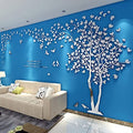 Silver Right M 98X51in Tree Wall Stickers C2064