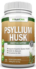 240 Capsules Psyllium Husk Capsules 1450mg Per Serving Double Strength B810
