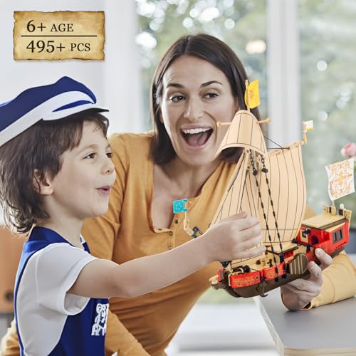 495Pcs Sailboat Building Blocks Set K607853
