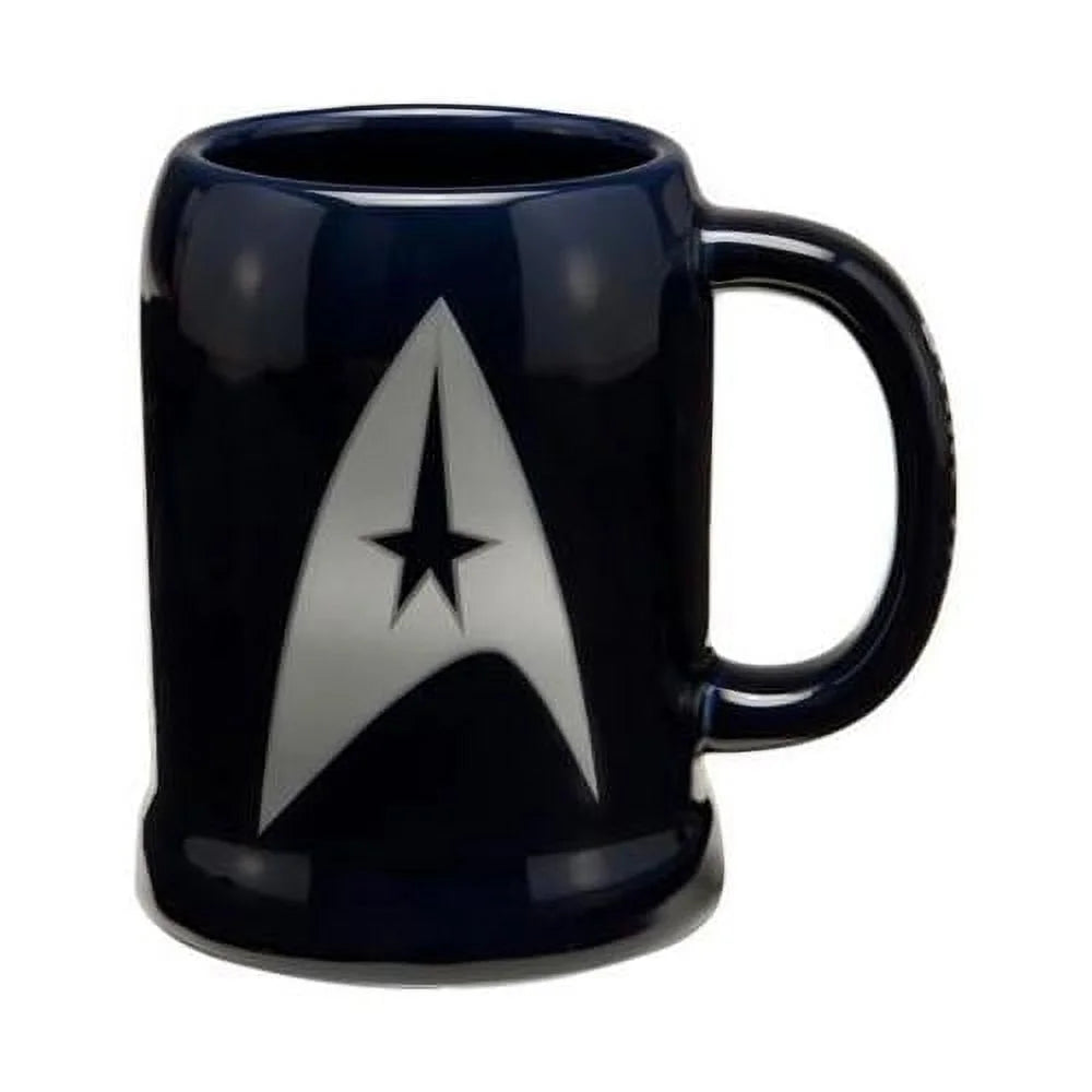 20 Oz Ceramic Stein Blue X65123