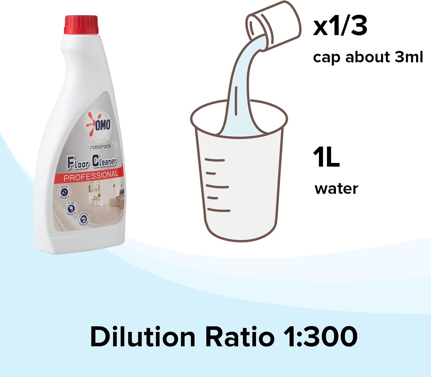 Robot Vacuum and Mop with Multi-Surface Floor Cleaning Solution Q45266