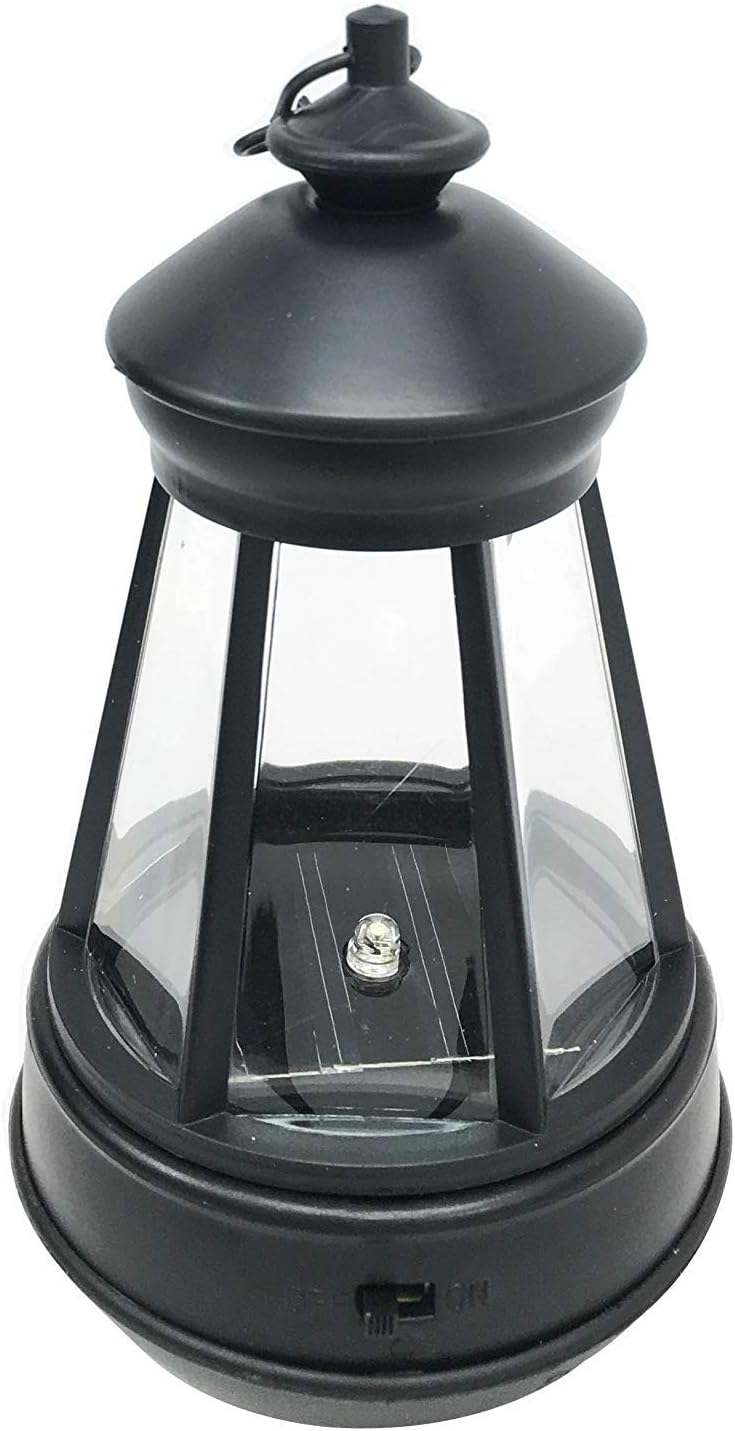 Set of 2 Plastic Solar Hanging LED Lantern X13251