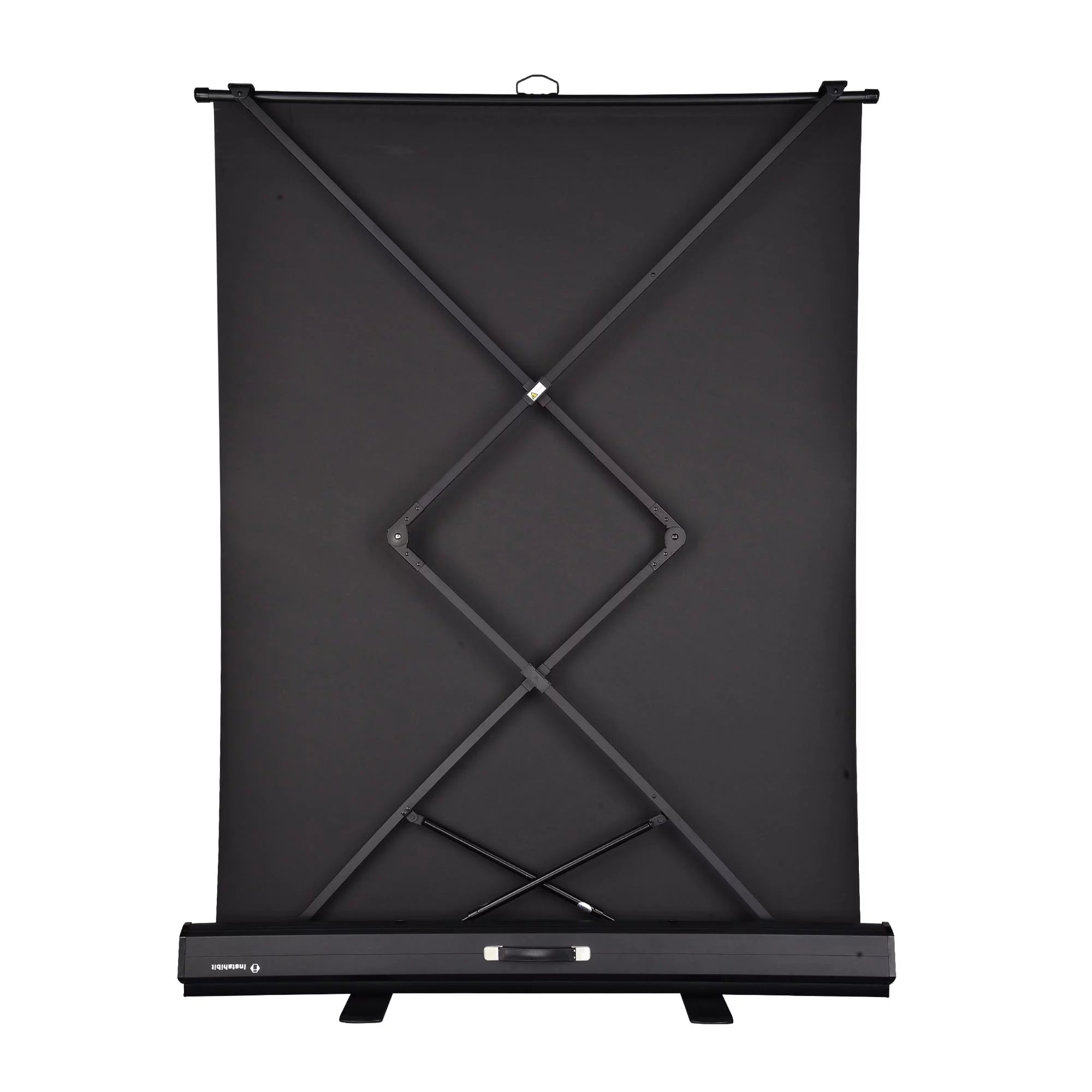 60" Pull Up Portable Floor Projector Screen 48"x36" 1.3 Gain 4:3 HD Projection Screen with Aluminum Case G82900