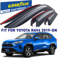 6 pcs Tape-on Window Deflectors D971