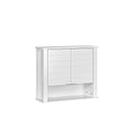 Gray Two-Door Wall Cabinet W899356