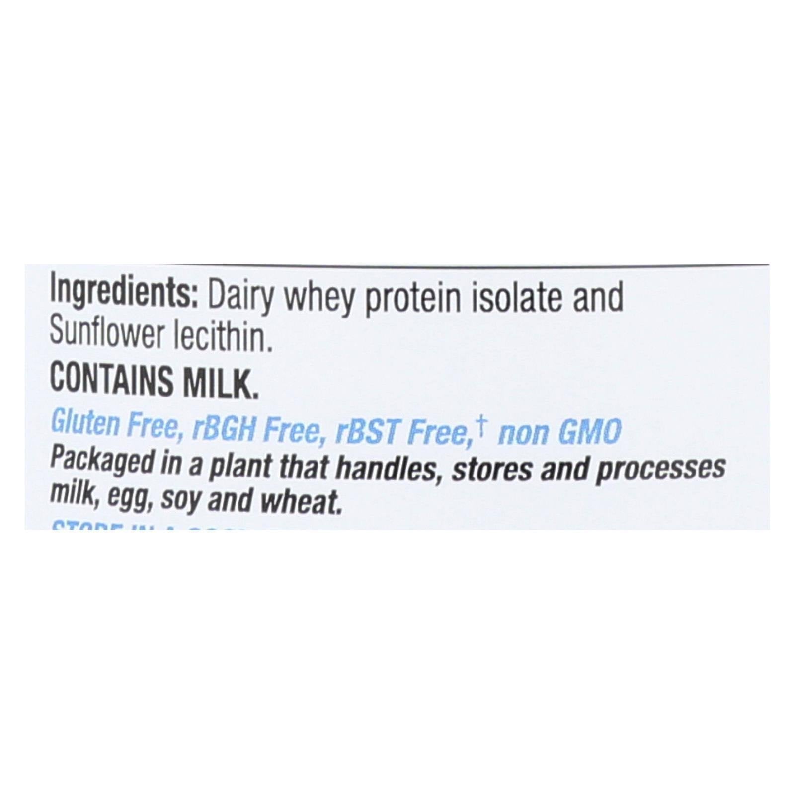 Plain Whey Protein - 10.2 oz canister E64981