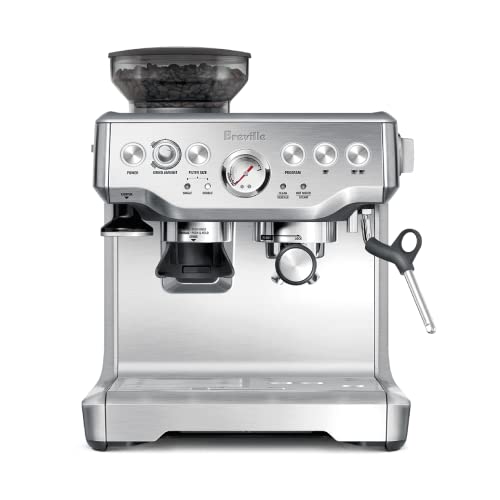 Brushed Stainless Steel Espresso Machine V640