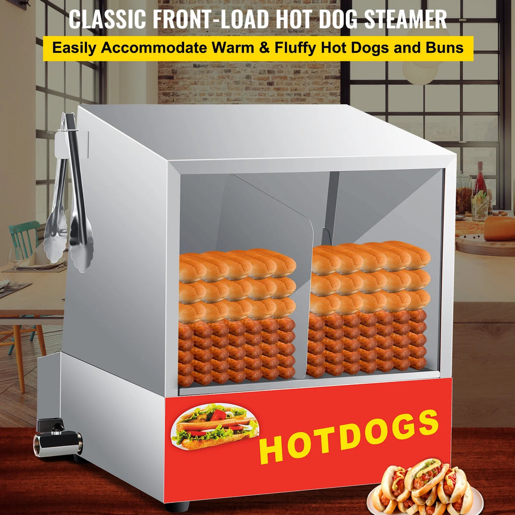 36L Stainless Steel Hot Dog Steamer R55693